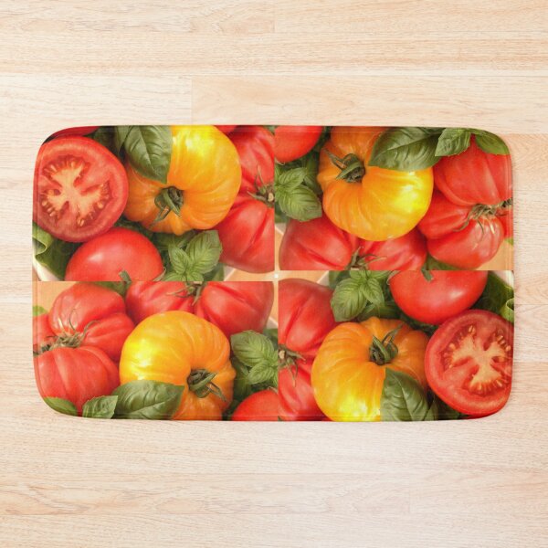 Item preview, Tasty fresh tomato and basil design designed and sold by flowergirlrosie.