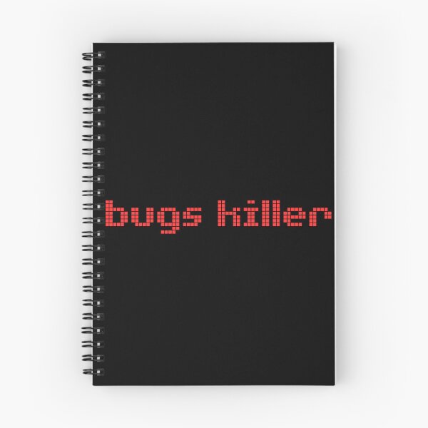 Item preview, Bugs Killer 4 - Red Text designed and sold by Programming Jokes.