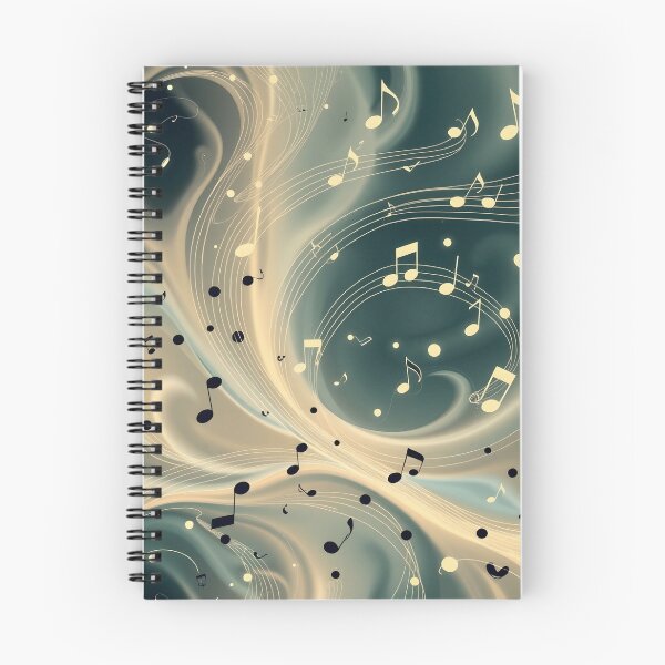 Item preview, Music pattern #170 designed and sold by Kaleidoscope Print.
