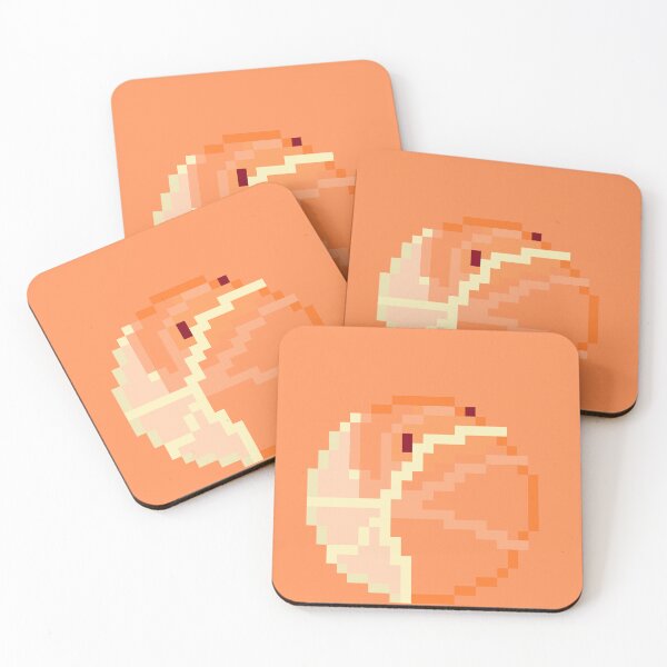 Item preview, Spanish Orange Isopod Sprite (Rolled Up) designed and sold by ClumsyPillbug.