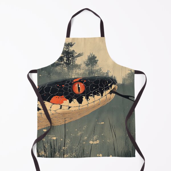 Item preview, Tempting Danger: The Hypnotic Gaze of the Snake designed and sold by ArtHouseNiklas.
