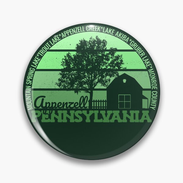 Item preview, Appenzell Pennsylvania Sunset Retro Vintage Local Pride Logo designed and sold by CRHPOD20.
