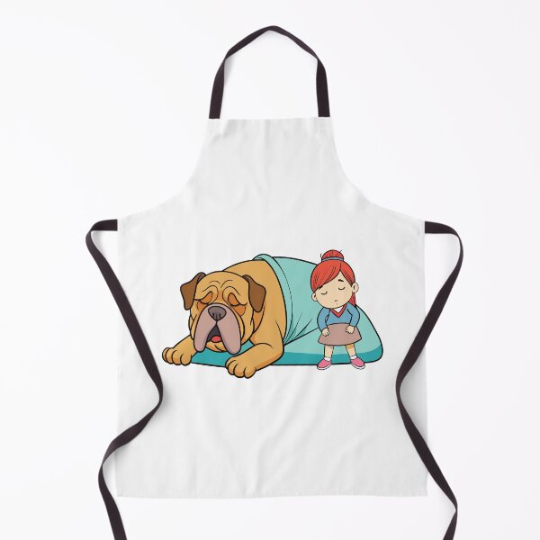 Item preview, Guardian Bullmastiff Watching Over Sleeping Child designed and sold by iwcus.