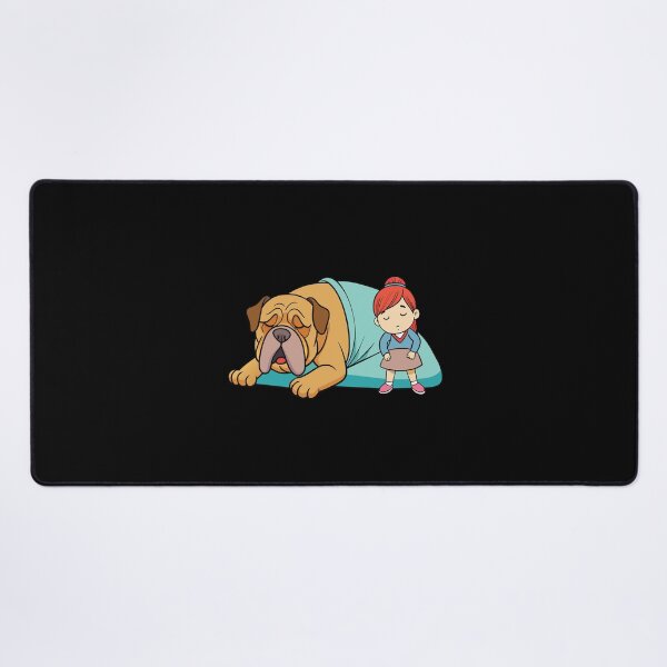 Item preview, Guardian Bullmastiff Watching Over Sleeping Child designed and sold by iwcus.