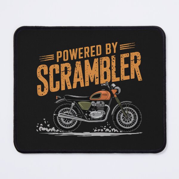 Item preview, Powered by Scrambler designed and sold by 0utriders.