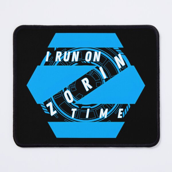 Item preview, I Run on Zorin Time – Tech Enthusiast Design for Linux Lovers designed and sold by DesignDazzles.