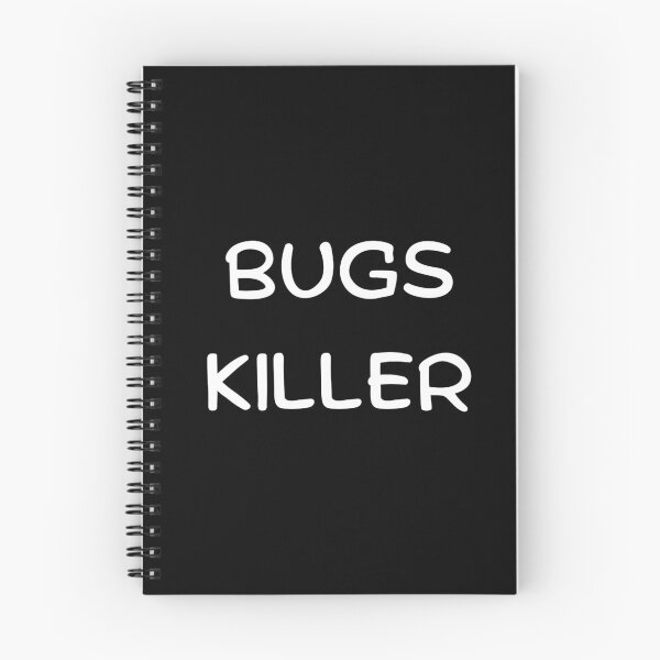 Aperçu de l'œuvre Bugs Killer 5 - Texte blanc créée et vendue par Programming Jokes.