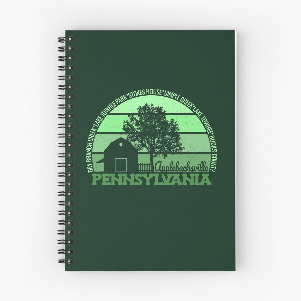 Item preview, Applebachsville Pennsylvania Sunset Retro Vintage Local Pride Logo designed and sold by CRHPOD20.