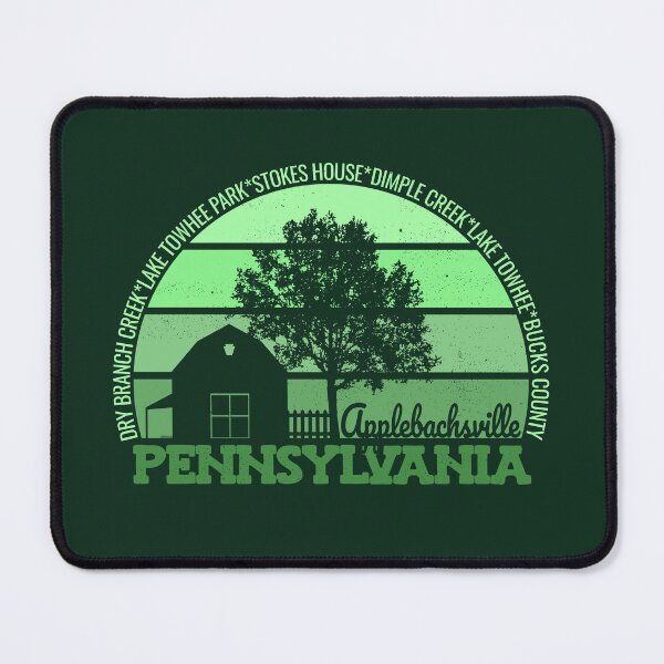 Item preview, Applebachsville Pennsylvania Sunset Retro Vintage Local Pride Logo designed and sold by CRHPOD20.