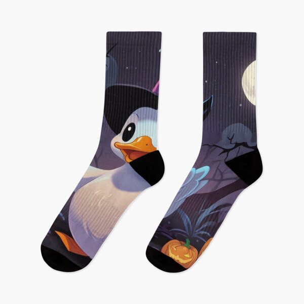 Item preview, Halloween Witch Duck - Spooky and Cute Art designed and sold by Spicex2.