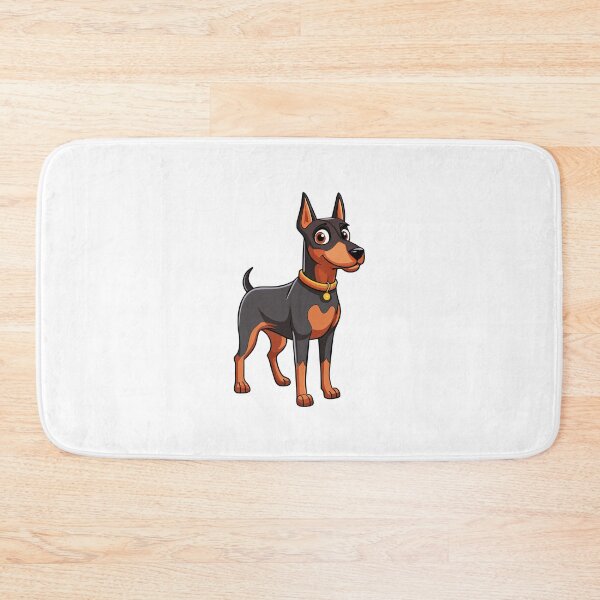 Item preview, German Pinscher Guarding Territory - Digital Art designed and sold by iwcus.