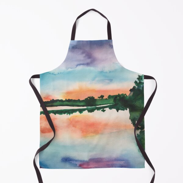 Item preview, Sunset Over the Ayweiher Lake designed and sold by Catherine Holland.