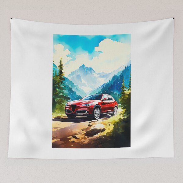 Item preview, Alfa Romeo Stelvio In Heart Of Nature designed and sold by RevUpDesign.