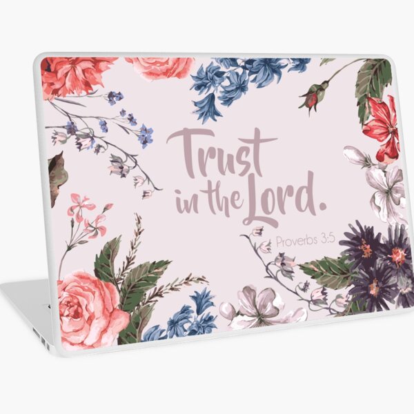 Item preview, Proverbes 3: 5 verset biblique designed and sold by ThePoppyPot.