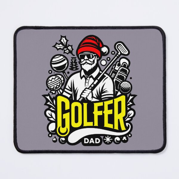 Item preview, Golfer Dad on Christmas celebration, Christmas gift for Golfer dad designed and sold by DekoDesignsHub.