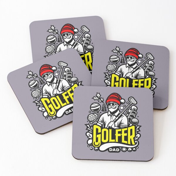 Item preview, Golfer Dad on Christmas celebration, Christmas gift for Golfer dad designed and sold by DekoDesignsHub.