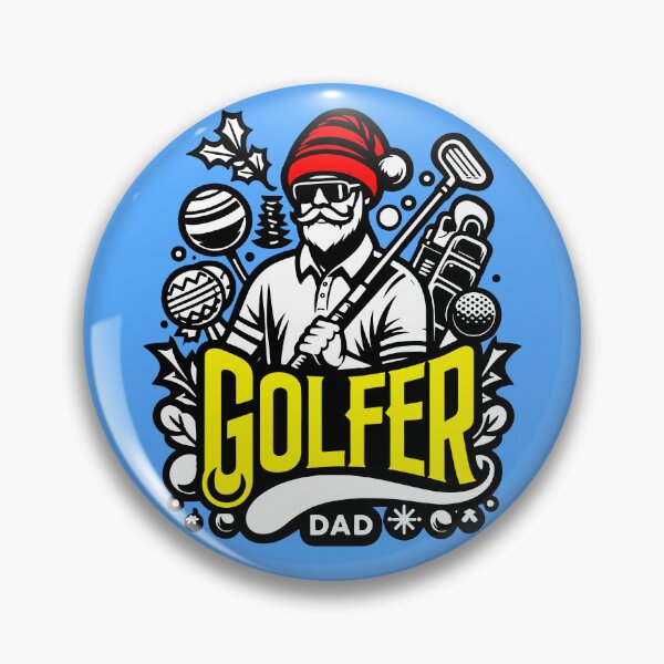 Item preview, Golfer Dad on Christmas celebration, Christmas gift for Golfer dad designed and sold by DekoDesignsHub.