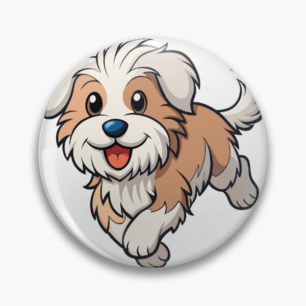 Item preview, Playful Havanese Dog Art for Apparel designed and sold by iwcus.
