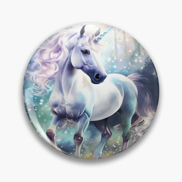 Item preview,  Unicornio encantado en un bosque luminoso designed and sold by Collection de trésors .