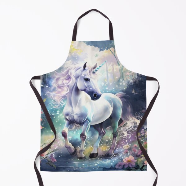 Item preview, Unicornio encantado en un bosque luminoso designed and sold by Collection de trésors .