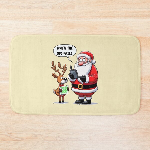 Item preview, Santa's Backup Plan designed and sold by ARkitekLO.