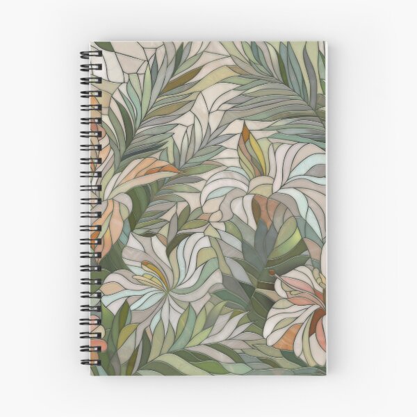Item preview, Tropical plants Mosaic Digital Art designed and sold by k9printart.