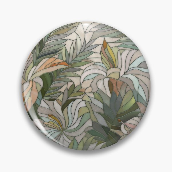 Item preview, Tropical plants Mosaic Digital Art designed and sold by k9printart.
