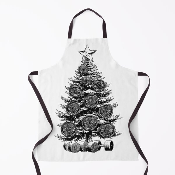 Item preview, Gym Christmas Tree Funny Fitness Workout Lifting Weights designed and sold by GrandeDuc.