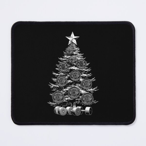 Item preview, Gym Christmas Tree Funny Fitness Workout Lifting Weights designed and sold by GrandeDuc.