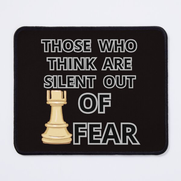 Item preview, THOSE WHO THINK ARE SILENT OUT OF FEAR designed and sold by Tadeusz1.
