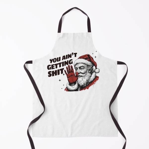 Item preview, Santa You Ain't Gettin Shit designed and sold by vintagearttee.