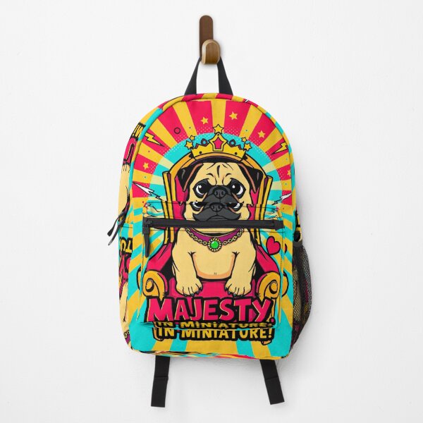 Item preview, Crowned Canine Pop Art Pug Design designed and sold by Cute-Cuddles.
