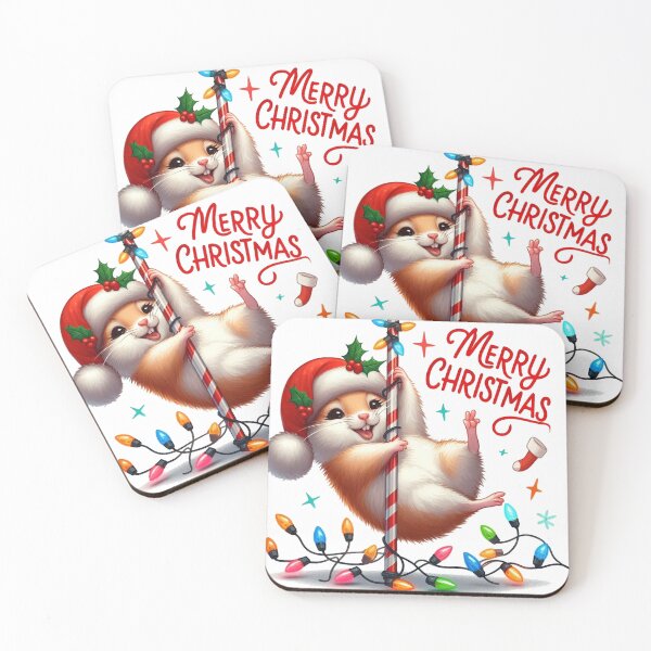 Item preview, Christmas Hamster designed and sold by maximinano100k.