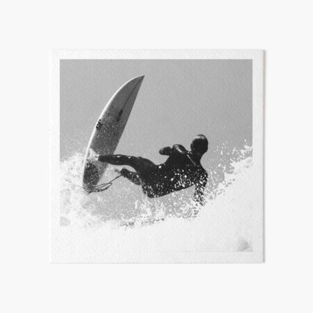 Artikel-Vorschau von Quadratisches Format Monochrom Surf 6, designt und verkauft von Aaron  Kinzer.