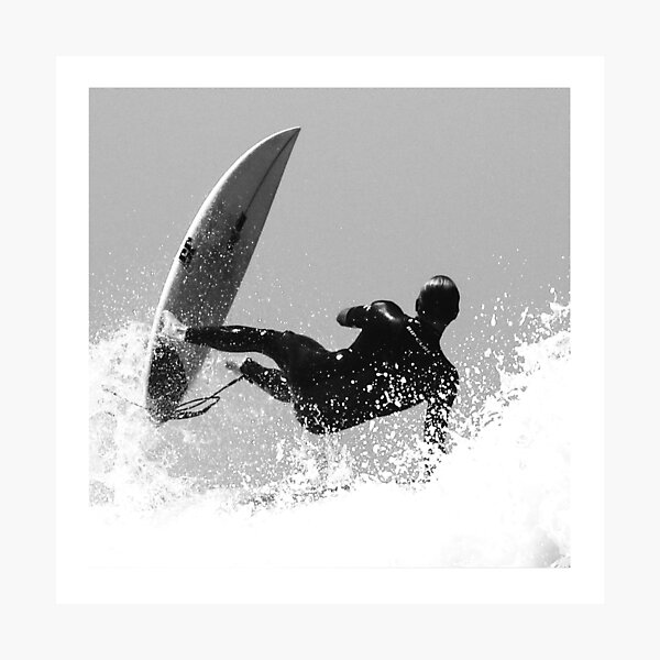 Item preview, Square Format Monochrome Surf 6  designed and sold by Aaron  Kinzer.