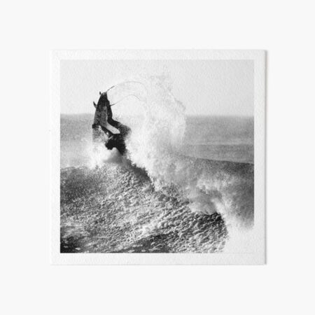 Artikel-Vorschau von Quadratisches Format Monochrom Surf 7, designt und verkauft von Aaron  Kinzer.