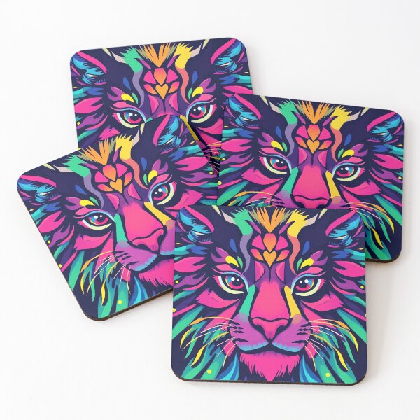 Item preview, Colorful Tiger Design designed and sold by studio-graphic.