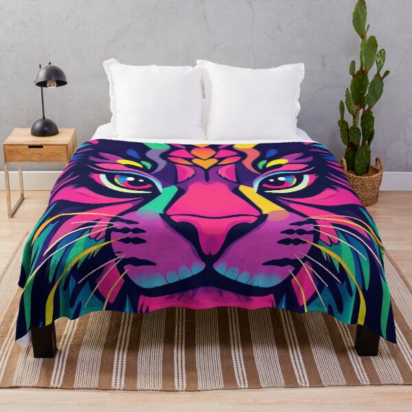 Item preview, Colorful Tiger Design designed and sold by Akash Sprx77.