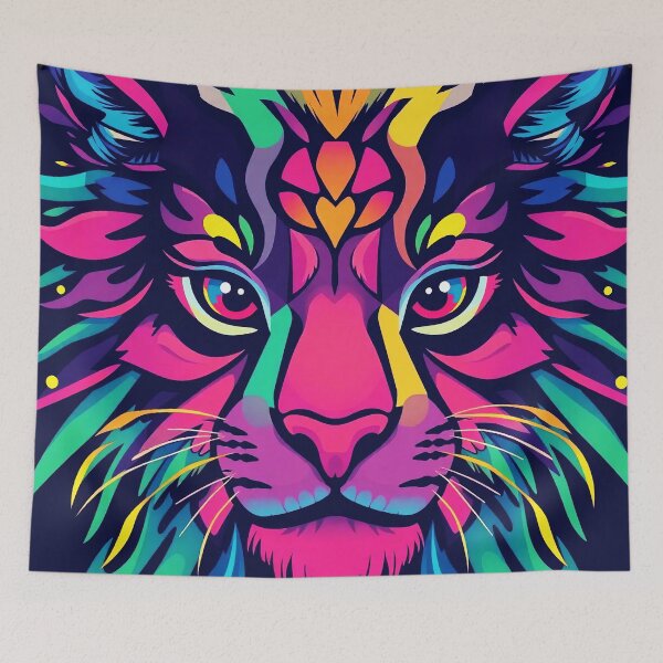 Item preview, Colorful Tiger Design designed and sold by Akash Sprx77.