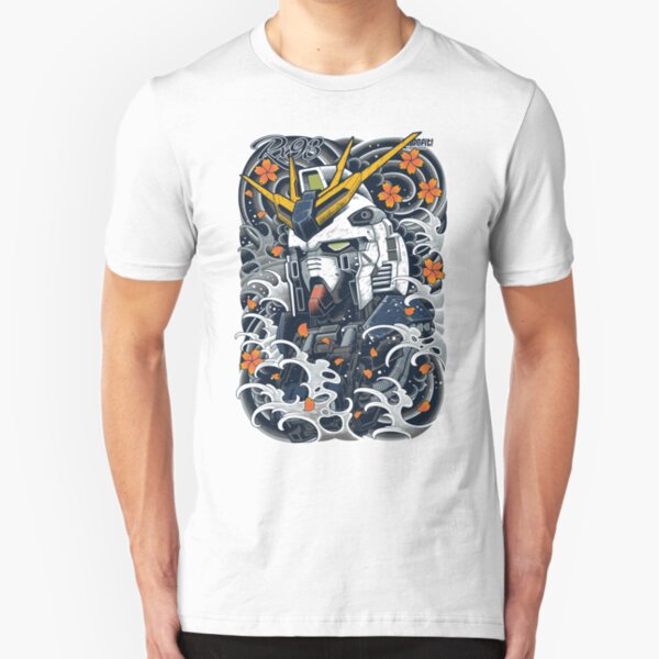 Nu Gundam Awesome Slim Fit T-Shirt
