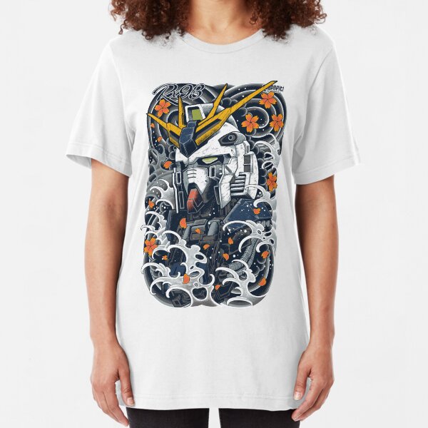 Nu Gundam Awesome Slim Fit T-Shirt