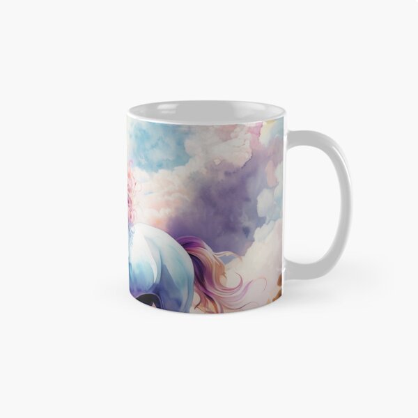 Item preview, Unicornio arcoiris en un campo de flores designed and sold by Collection de trésors .