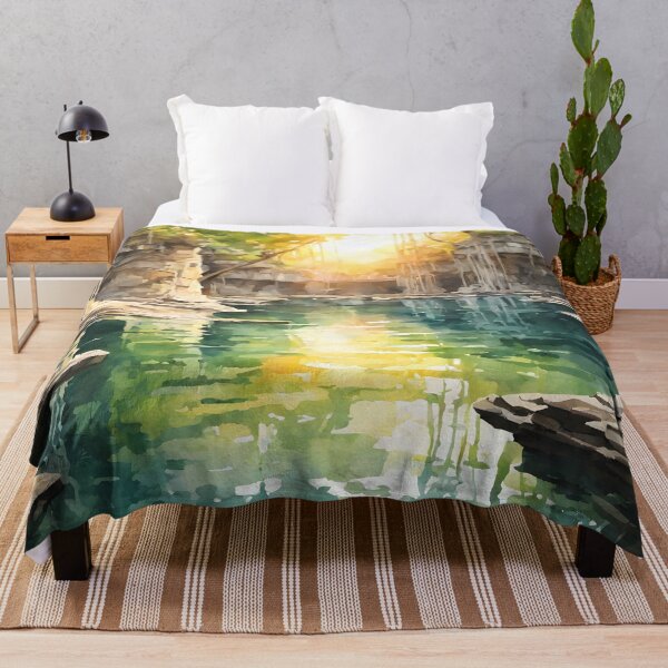 Item preview, Mexican Magic: Dzitnup Cenote's Sunset Serenity  designed and sold by LSVart.