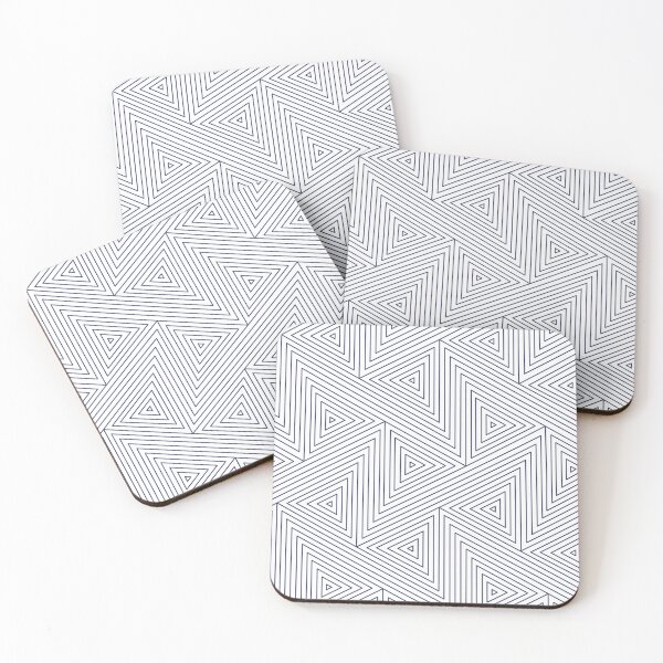 Aperçu de l'œuvre Triangles - Motif en zigzag créée et vendue par bunbun369.