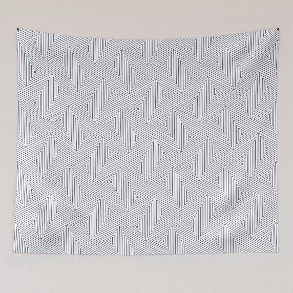 Aperçu de l'œuvre Triangles - Motif en zigzag créée et vendue par bunbun369.