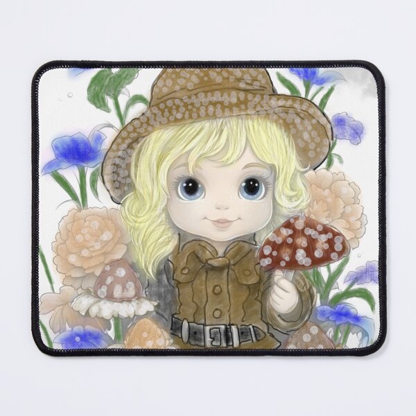 Item preview, Cute Mushroom Girl designed and sold by MistyKs.
