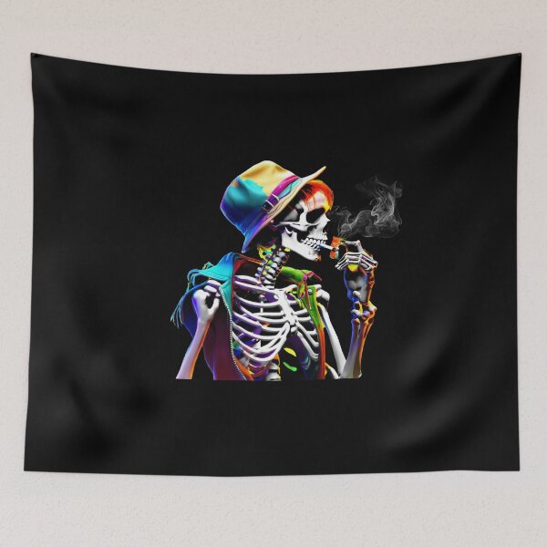 Item preview, Smoking skeleton  designed and sold by Karim-Karem.