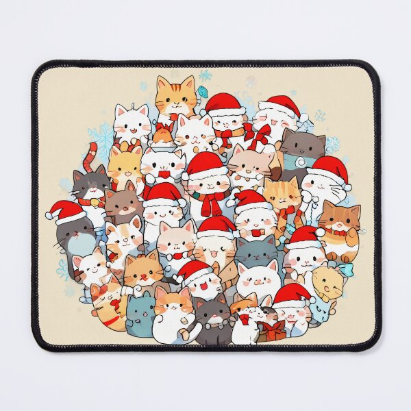 Item preview, Christmas cats designed and sold by KiraChie.