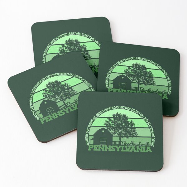 Item preview, Brodheadsville Pennsylvania Sunset Retro Vintage Local Pride Logo designed and sold by CRHPOD20.