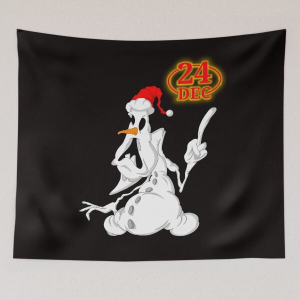 Item preview, Angry Snowman Cartoon  designed and sold by TheEndDesign.